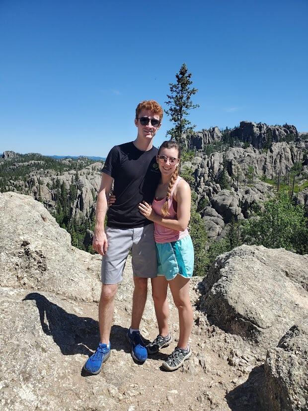 Our first trip together: Hiking the Black Hills of South Dakota