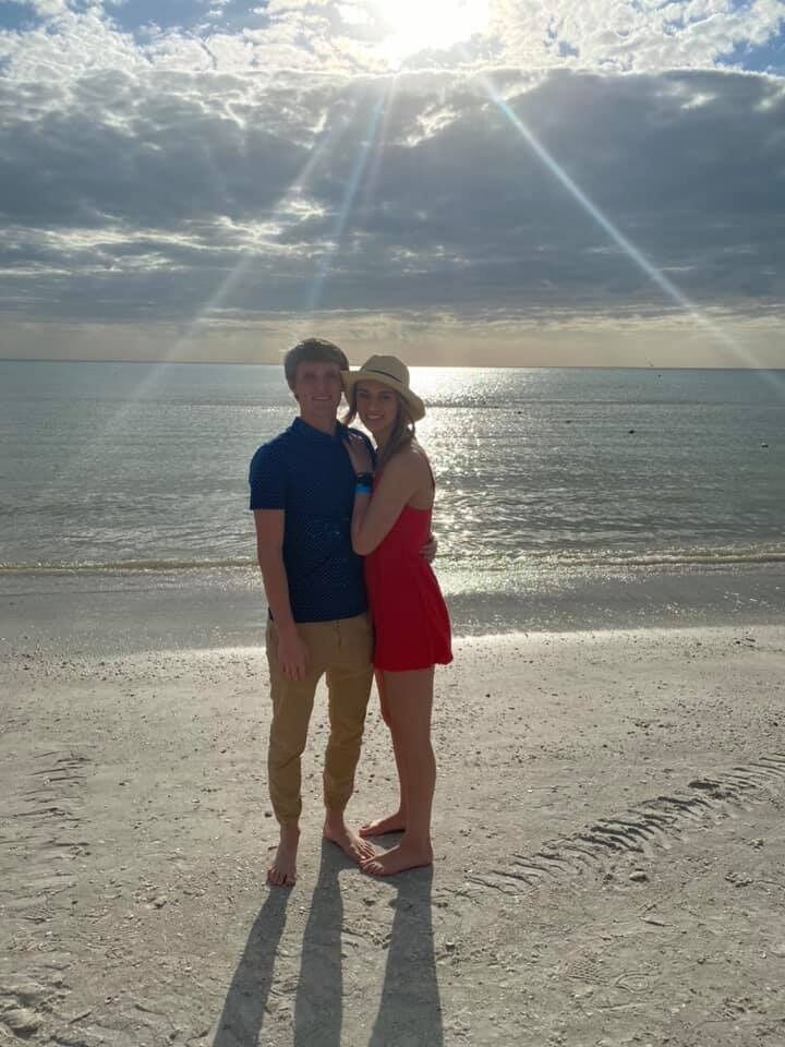 We went to St. Pete Beach, Florida, right before the world shut down. When we boarded the plane, the world was fine. When we got off in Minnesota, the world was shut down, and spring break was extended for two more weeks! Little did we know what was to come. 