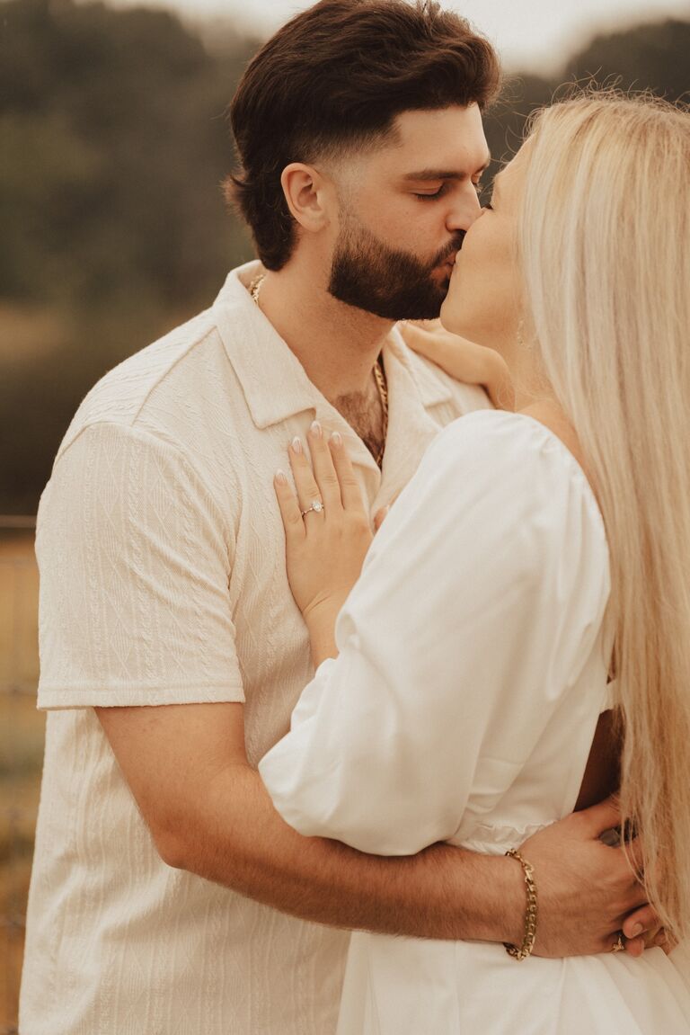 On to planning their wedding together in preparation for a lifetime of happiness!