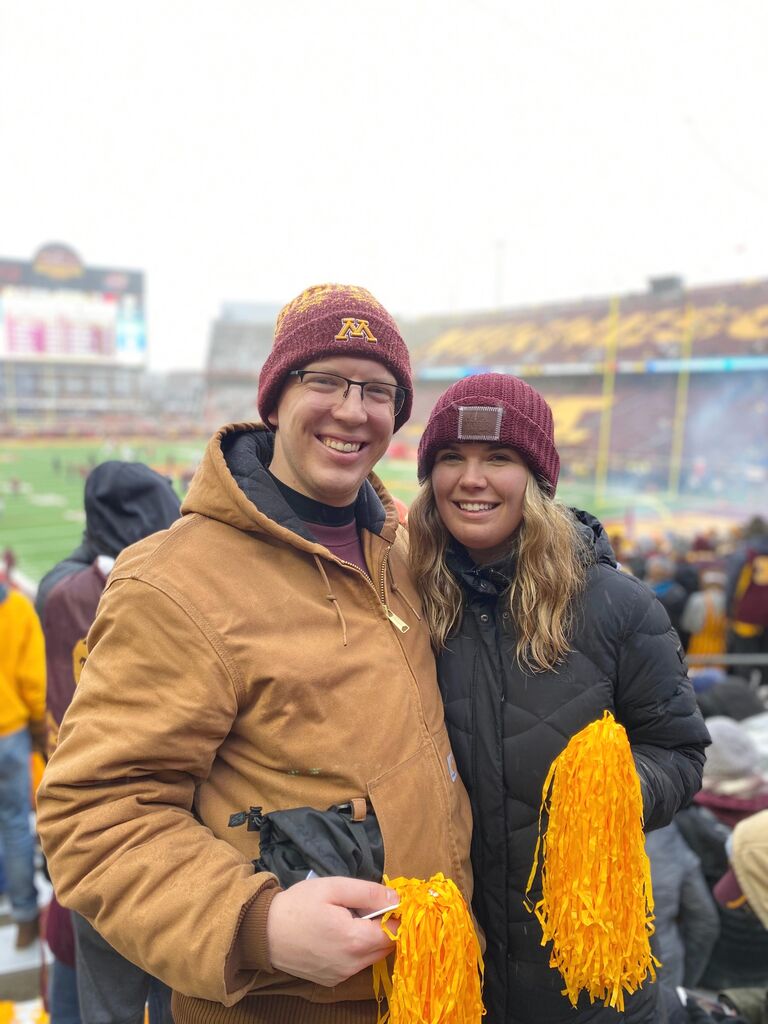 A bit colder than the Rose Bowl, but some wins kept us warm!