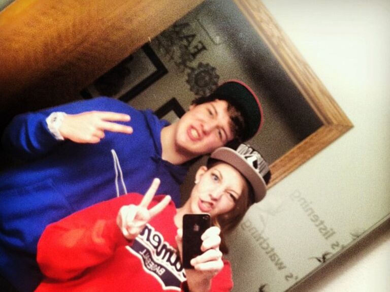 We met way back in our freshman year of high school.
Jake was shy, but Rachel was determined to bring him out of his shell.