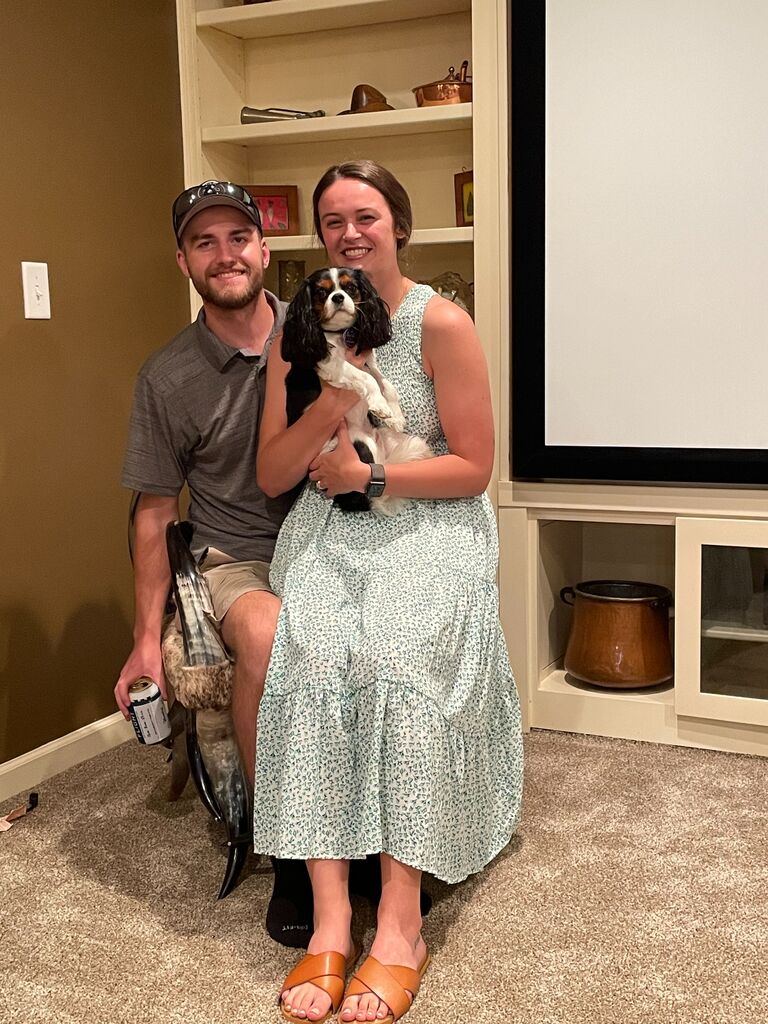 Family Picture before Engagement Party