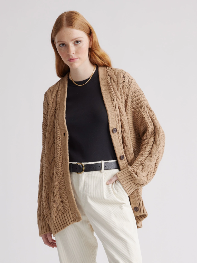 Cotton cardigan anniversary gift