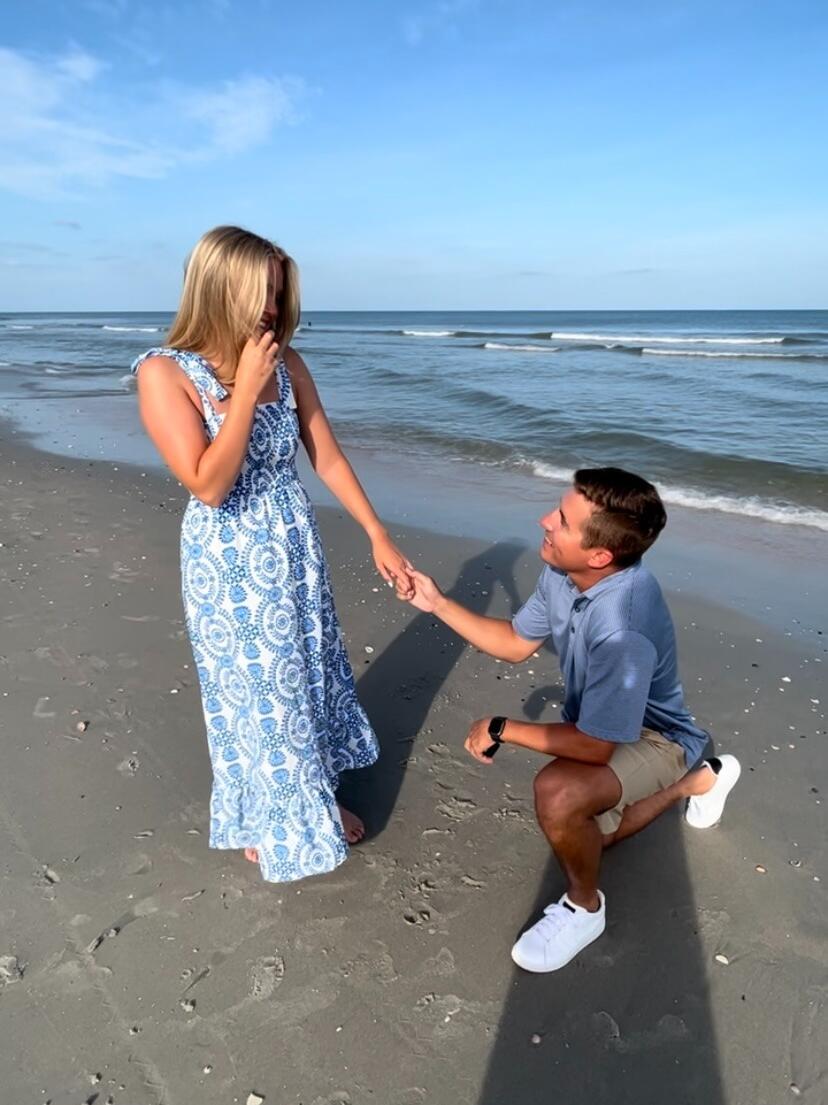 Peyton proposed and Hannah said YES!!!!!