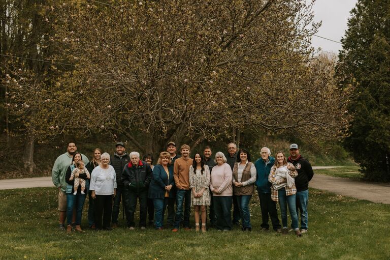 Our people at our proposal. Blessed to be surrounded by generations of love 🤍