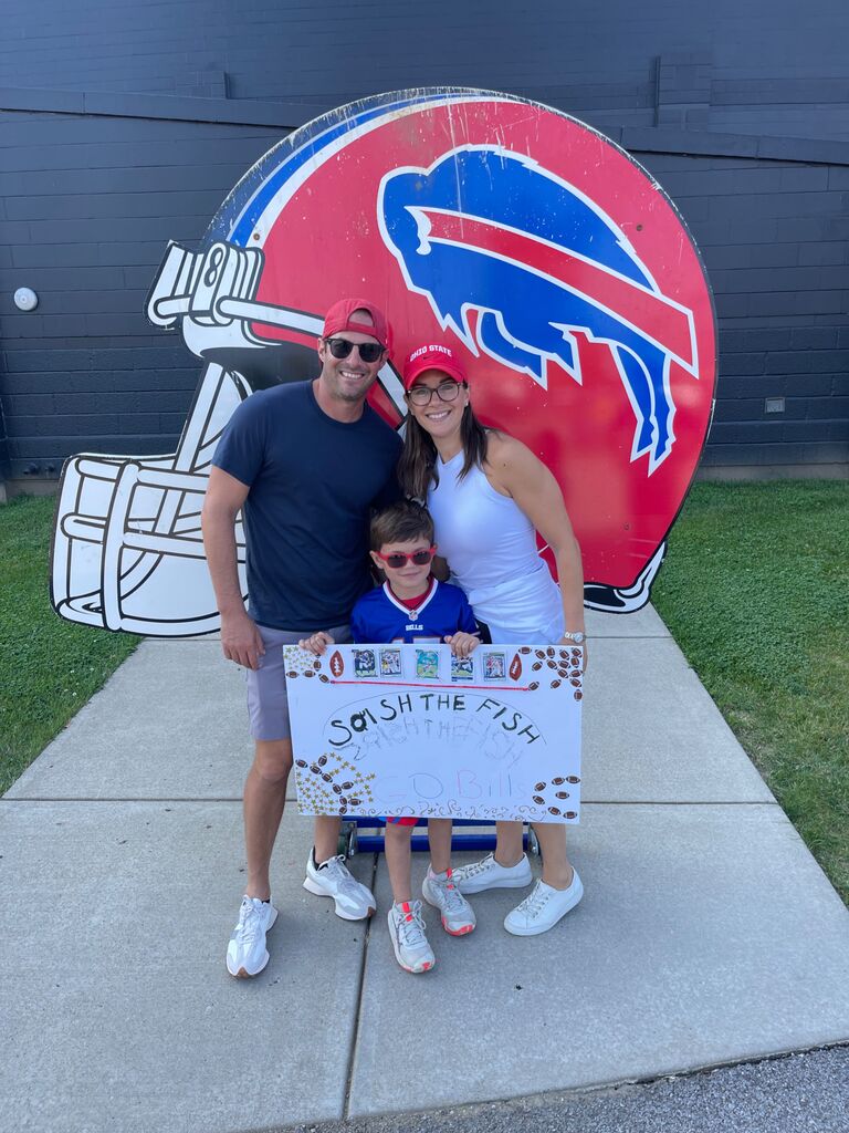Little Luca’s one on one to the Bills!