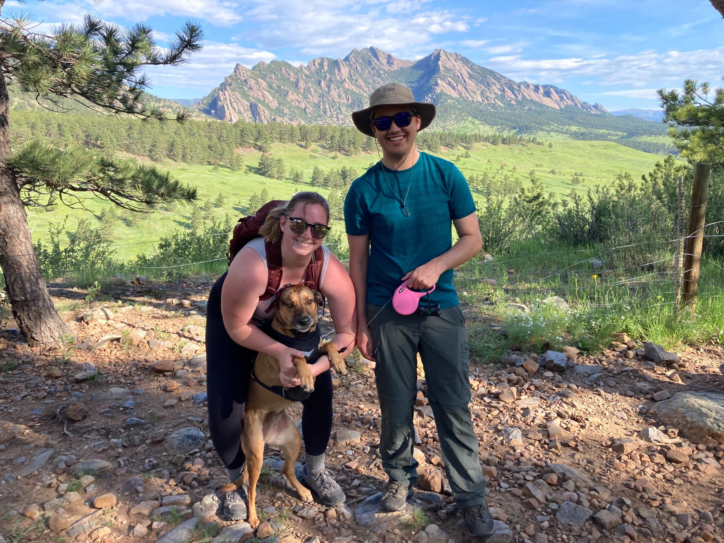 Making the most of the COVID pandemic, hiking in Boulder