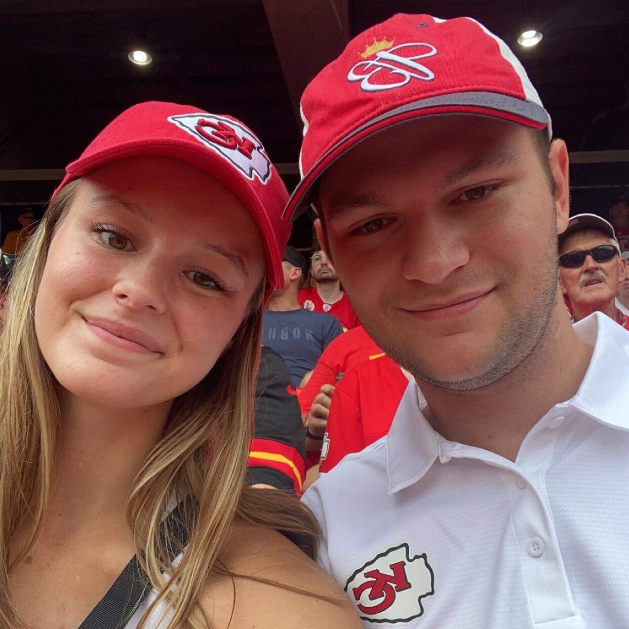 Attended our first NFL game - go Chiefs!