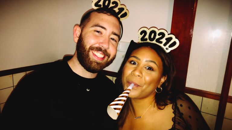 Celebrating the new year and Bethany's birthday!