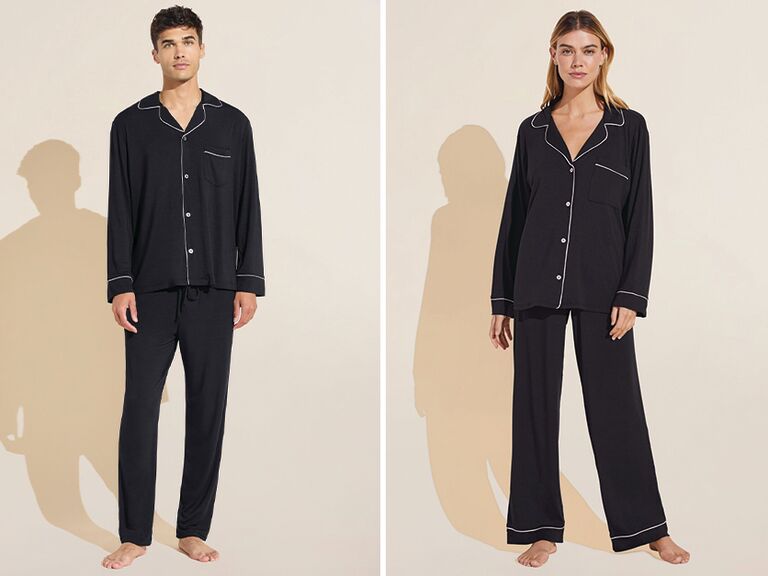 Matching pajamas couple gift