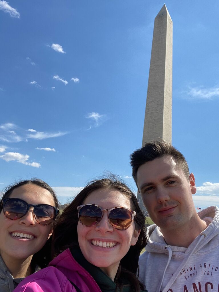Family and Friends are coming to visit more now that COVID had passed - Washington, DC