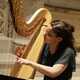 Experienced international harpist offering captivating performances in classical, jazz, and covers