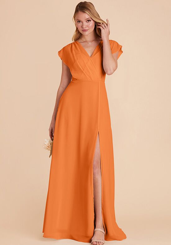 Apricot Bridesmaid Dress