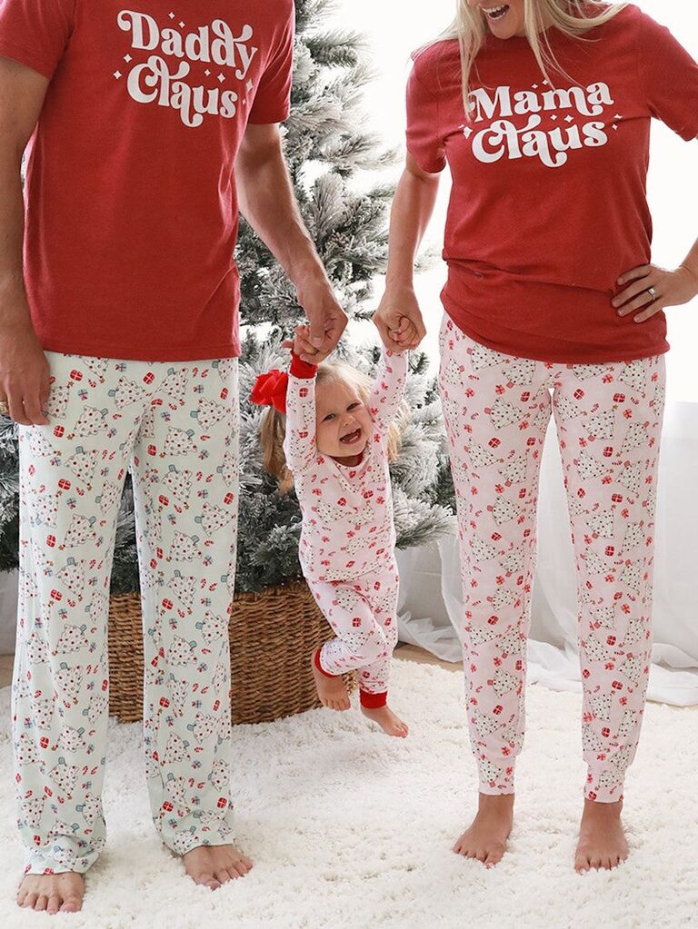 Couple Pajamas, Honeymoon Gift, Customized Matching Pajamas