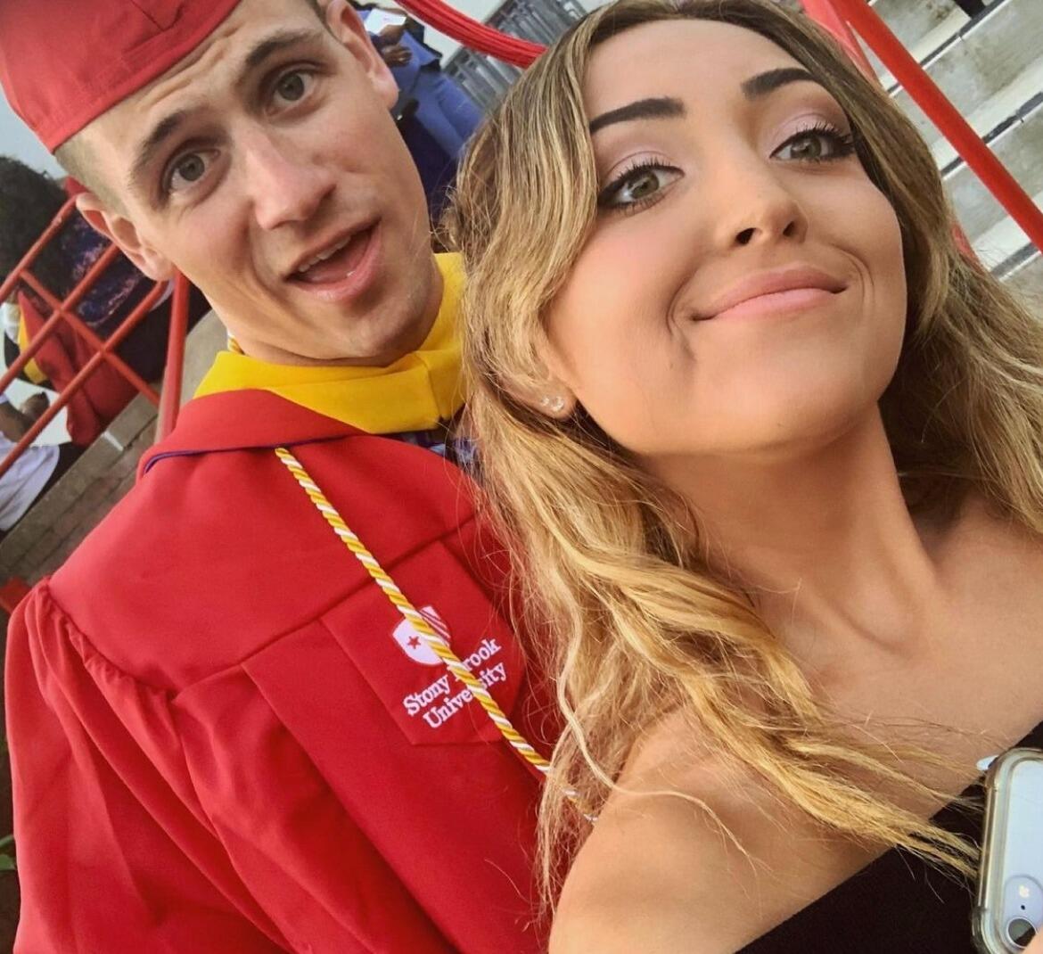 Joe graduates from Stony Brook University!
