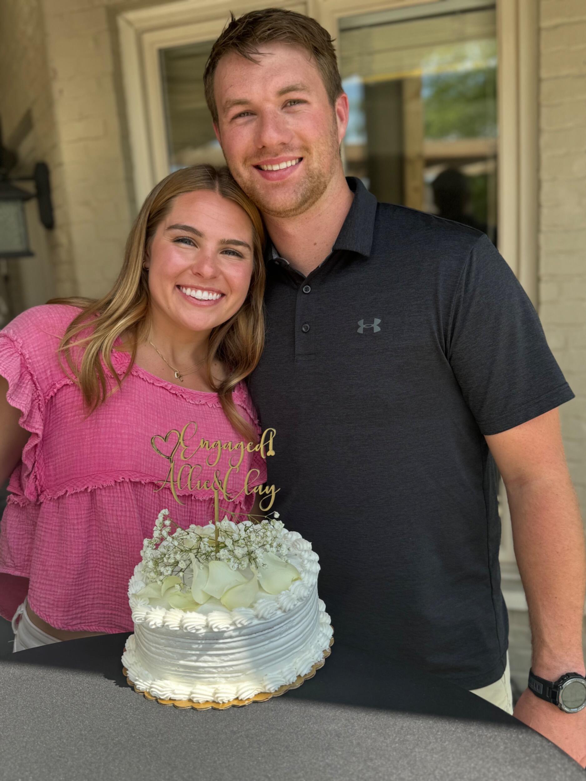 Engagement party with our families! 