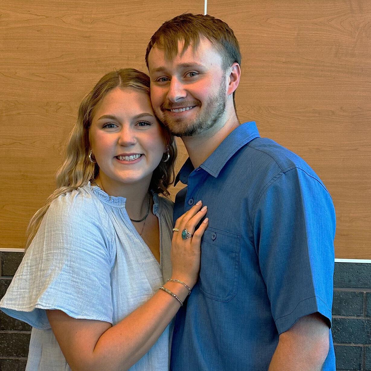 On this day, Madi and Hunter went to celebrate her Grandma Sheryl's retirement ceremony in Norman.