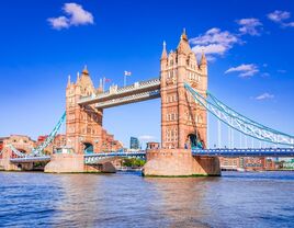 Picture of Tower Bridge in London, England