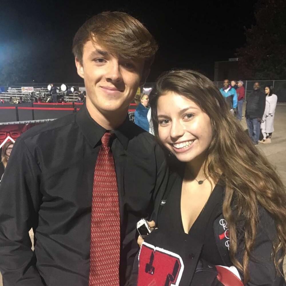 Our first picture together! After a summer of lifeguarding, we reconnected at the beginning of the school year when we decided to to to the homecoming dance together. Kolin asked me to be his girlfriend right before the dance on October 12th, 2019! 