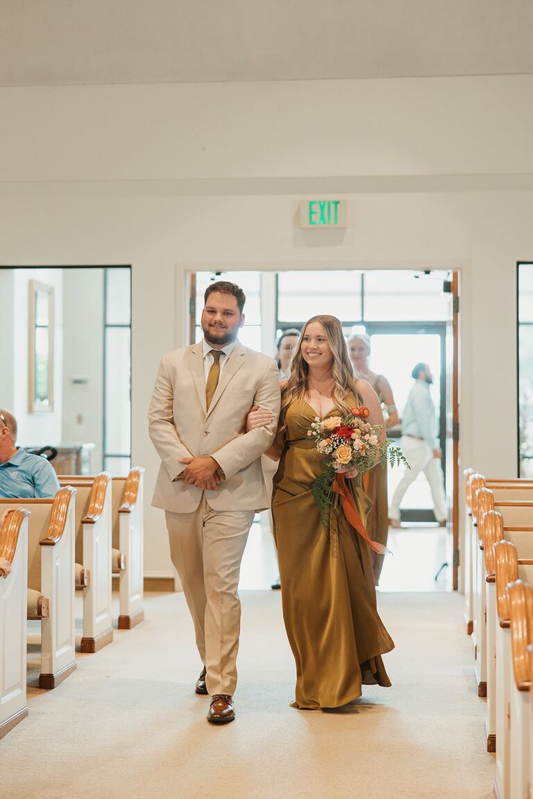 Brooke and Caleb got to walk together in one of our best friends weddings. It was so fun to get to celebrate them together!