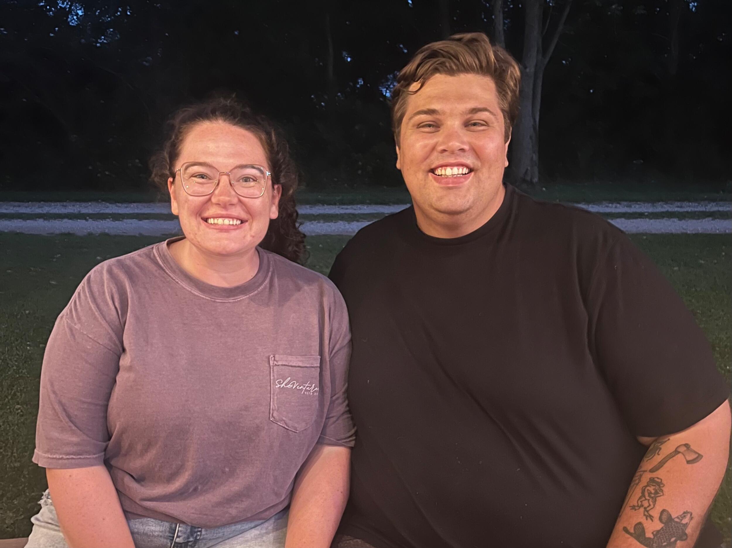 Austin & Lauren were ready for the first fairy party at the flower farm!