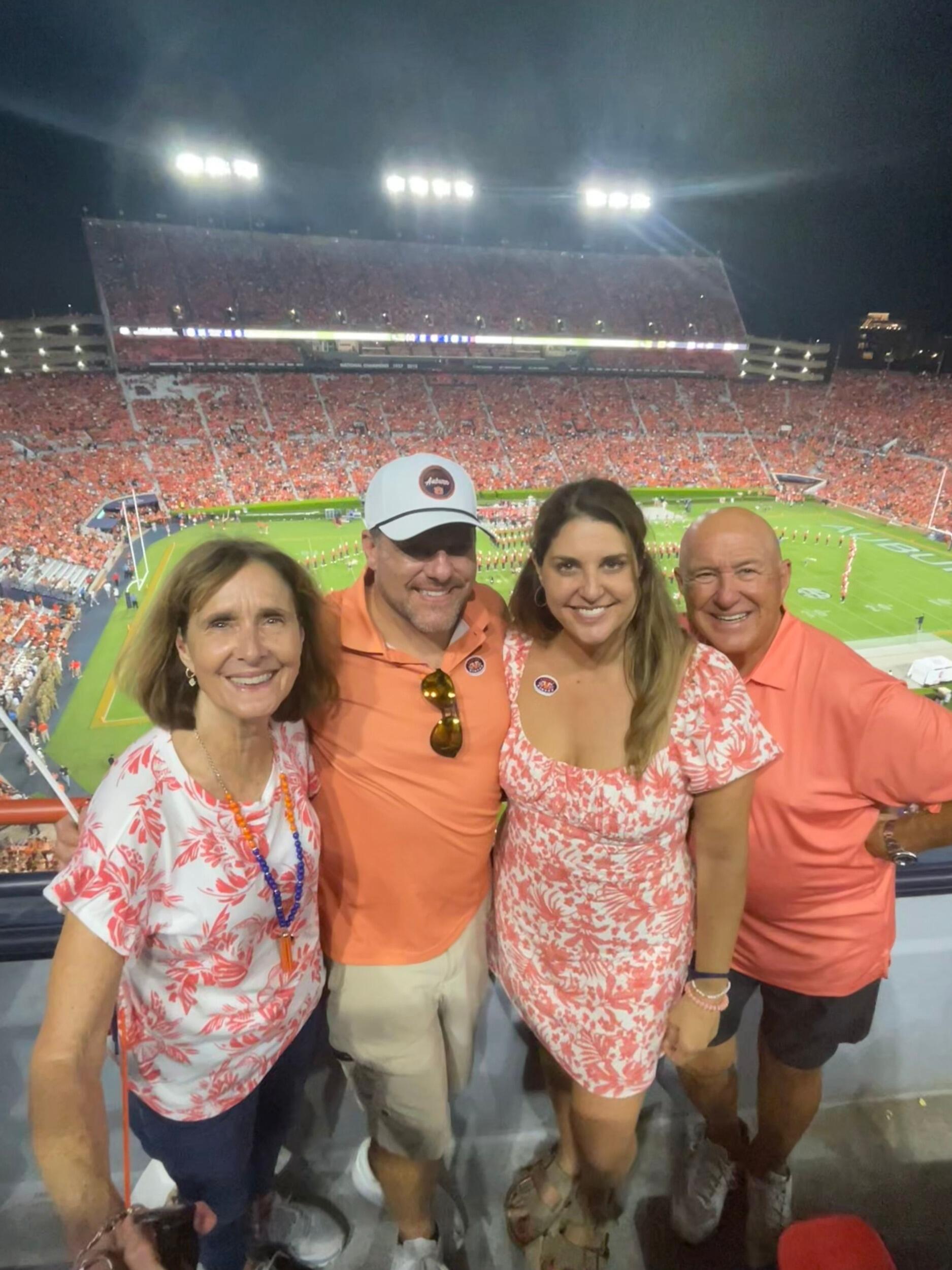Richard's first Auburn game