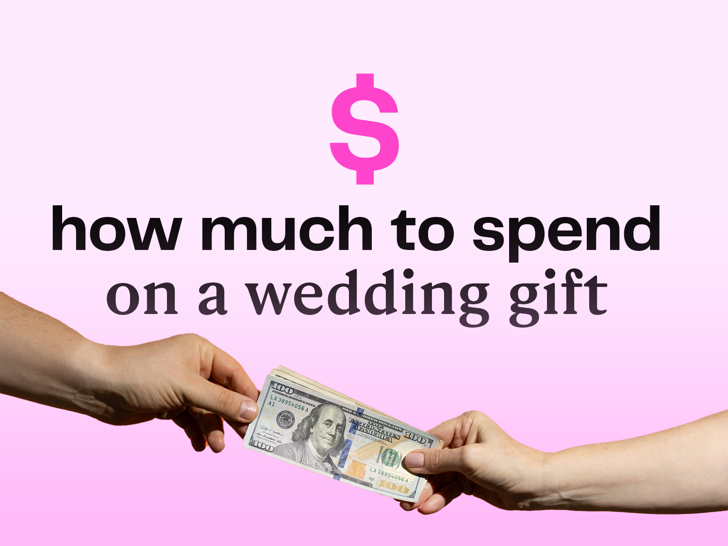 How Much to Give for a Wedding Gift & Our Gift Amount Calculator Illustration