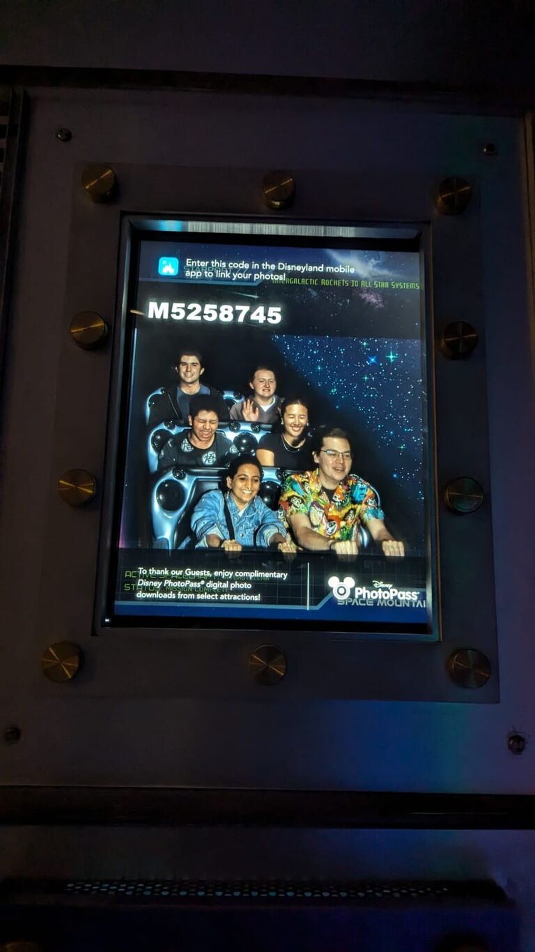 Nive tried to impress Kevin by smiling through her fear at Disneyland of all places