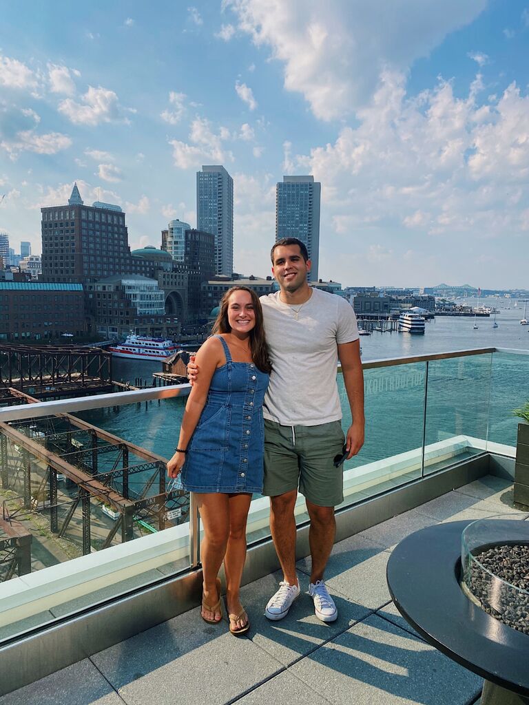 Our first Anniversary celebrated in Boston