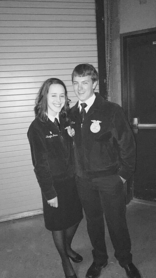 The parliamentary procedure competition in FFA was the event that brought us together in high school.  