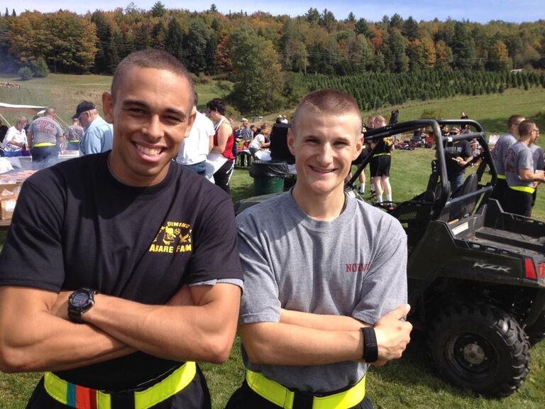 How it all began…Asa met the older brother in university. Classic move. 