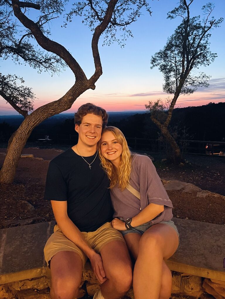 Many weekends were spent hanging out in Wimberley! Its a special place to both of us and our families!