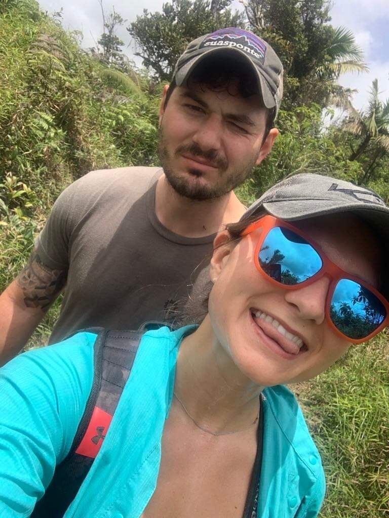 First day in Puerto Rico hiking El Yunque Rainforest.