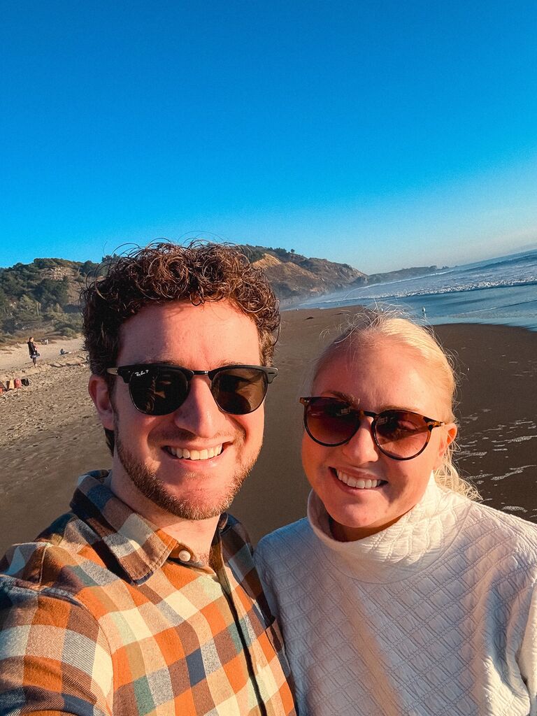 We both got to see the WEST coast for the first time.