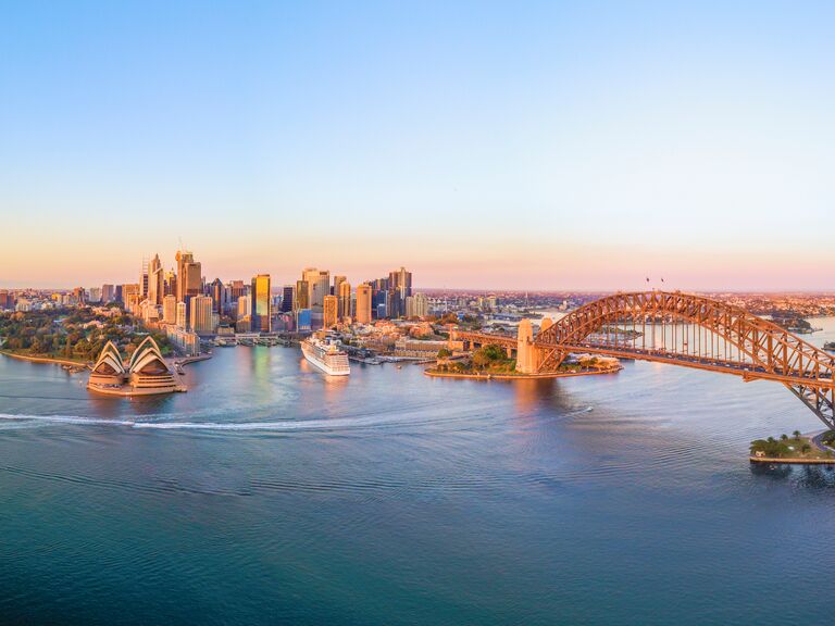 Sydney, Australia on a sunny October morning