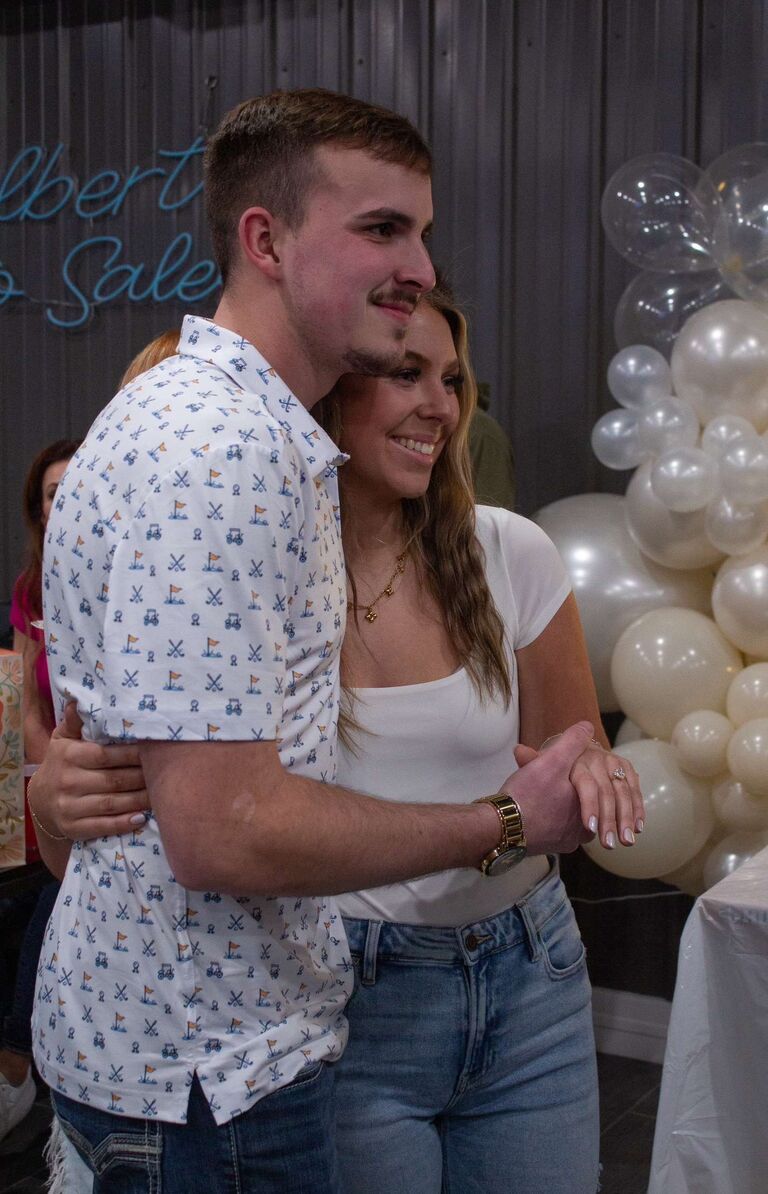 He proposed!