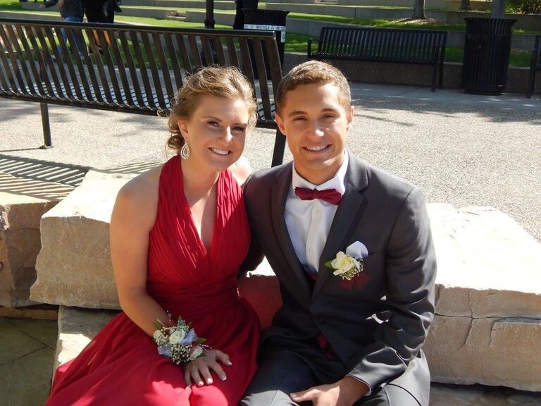 It all started when Patrick and Steph went to high school senior prom together at Lakeville North... but just as friends.
