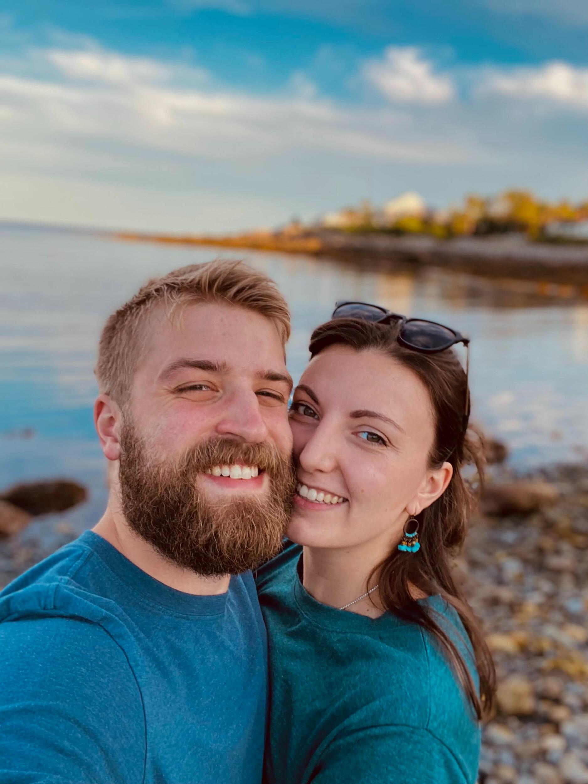 6 year anniversary Sam and John went back to their engagement spot to celebrate 2 yrs engaged.