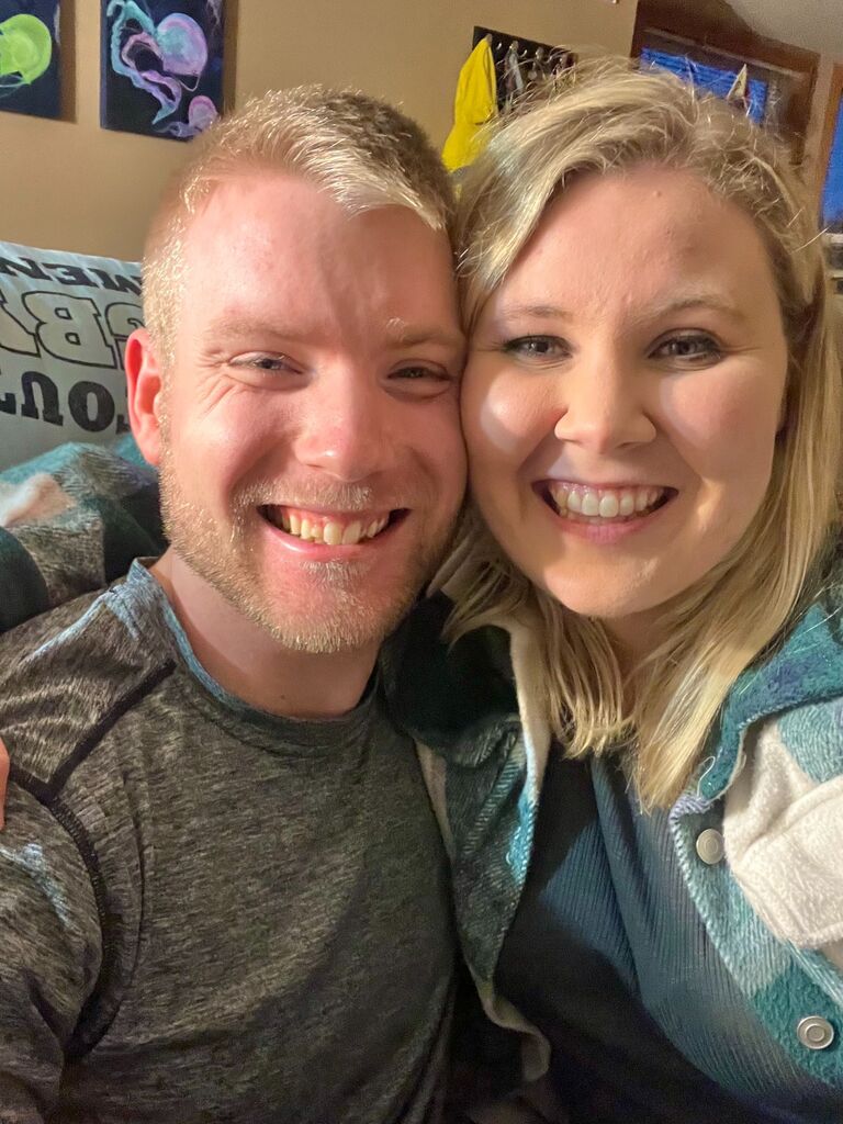 Our first photo together :)