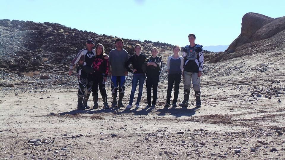 Where it all started.
Jack and Jessa met out in the Desert during a New Year's camping trip. This is the very first picture they took together.
Jessa's mom told her to stay away from that boy because he was riding around camp with no helmet.
Happy New Year!