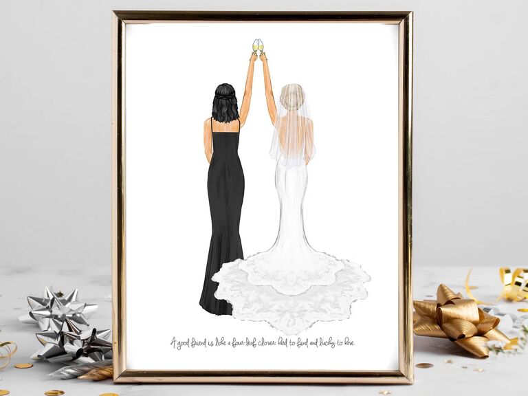 ROSE GOLD bridesmaid gift ideas, bridesmaids gifts on a budget, brides –  UrWeddingGifts