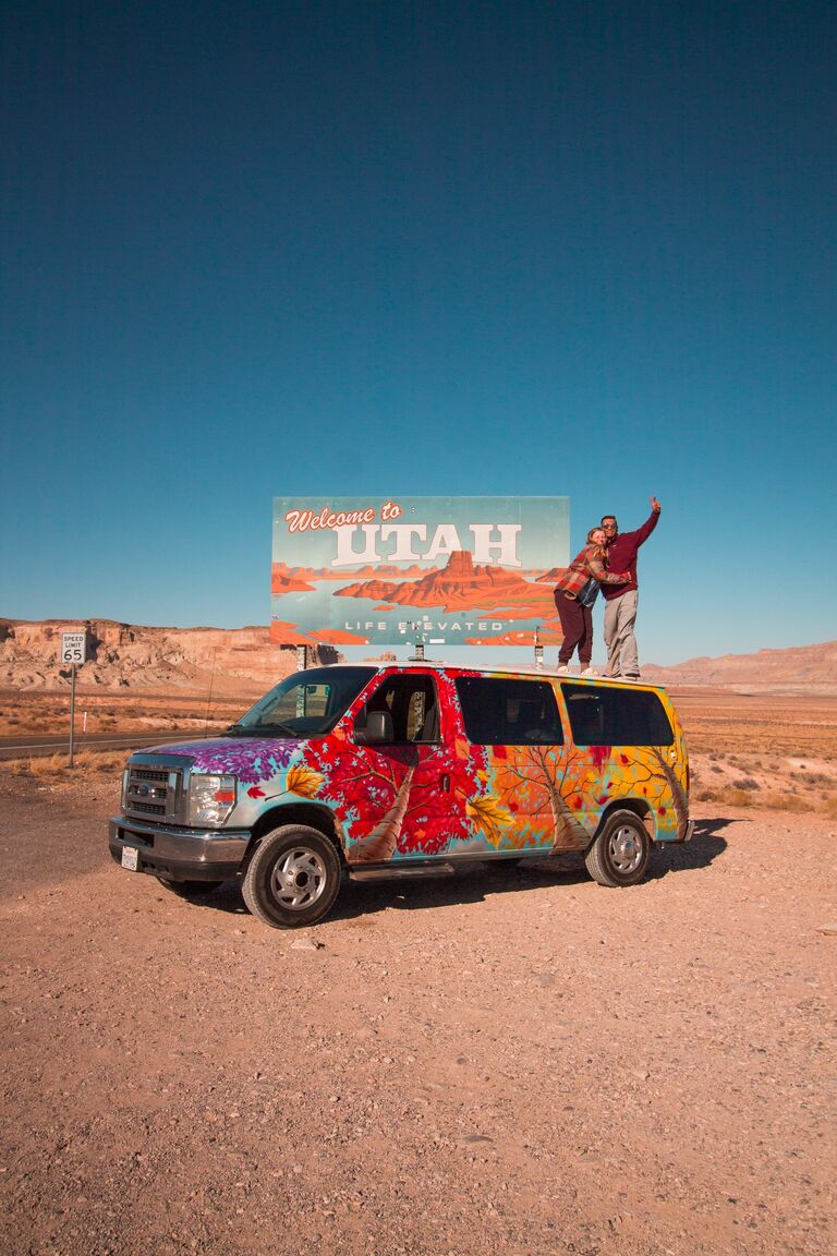 They went on the most epic two week long Southwest van trip and explored the most surreal places. 