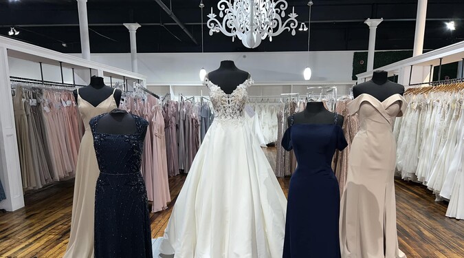 Party Dress Express Bridal Salons The Knot