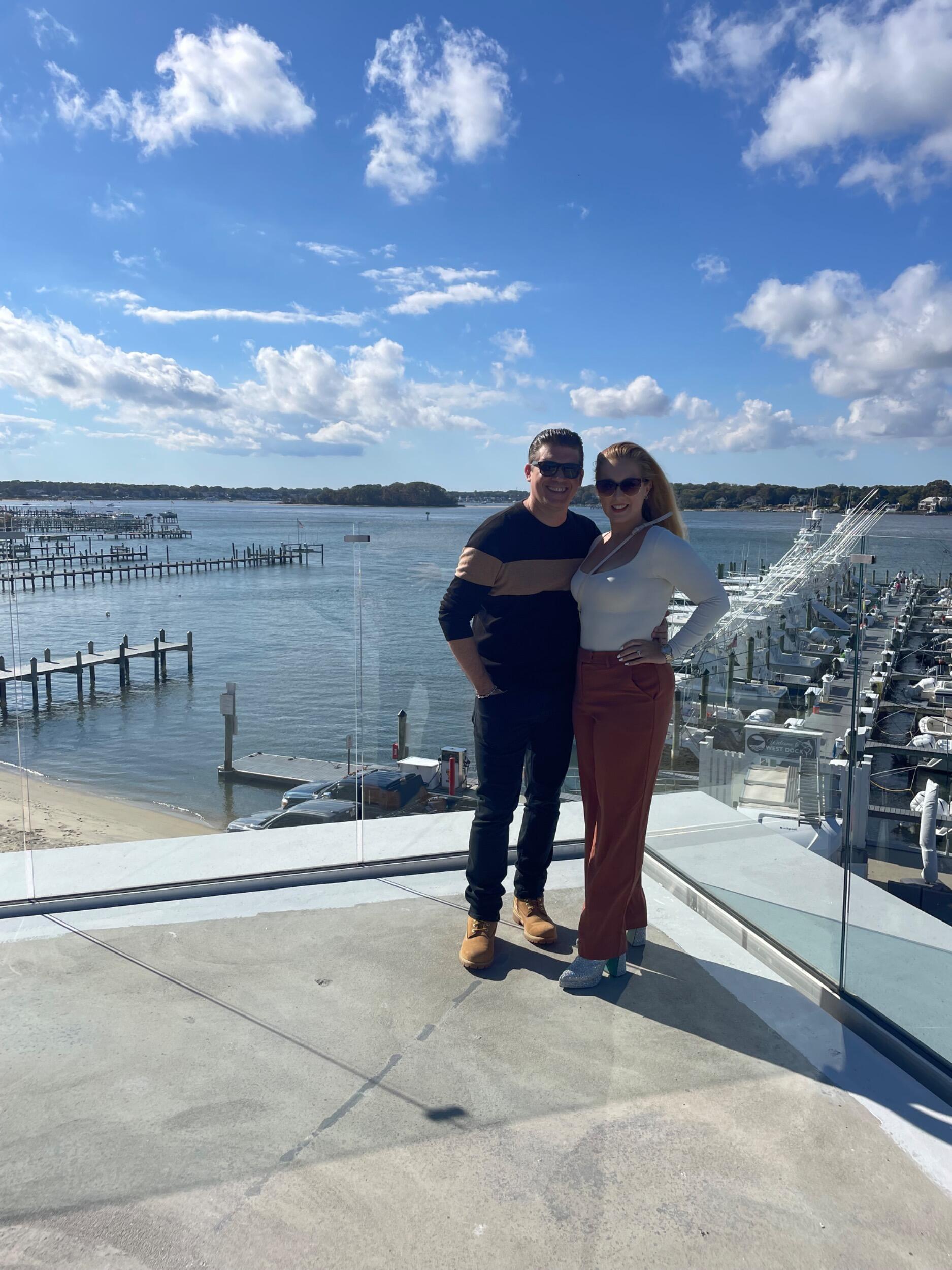 Although Pilar had scheduled 6 venues to tour, they knew the first venue was the one.  With the help of Wendy and Veronica, Pilar and Mike chose to have their wedding at Clarks Landing Yacht Club in Point Pleasant, New Jersey.