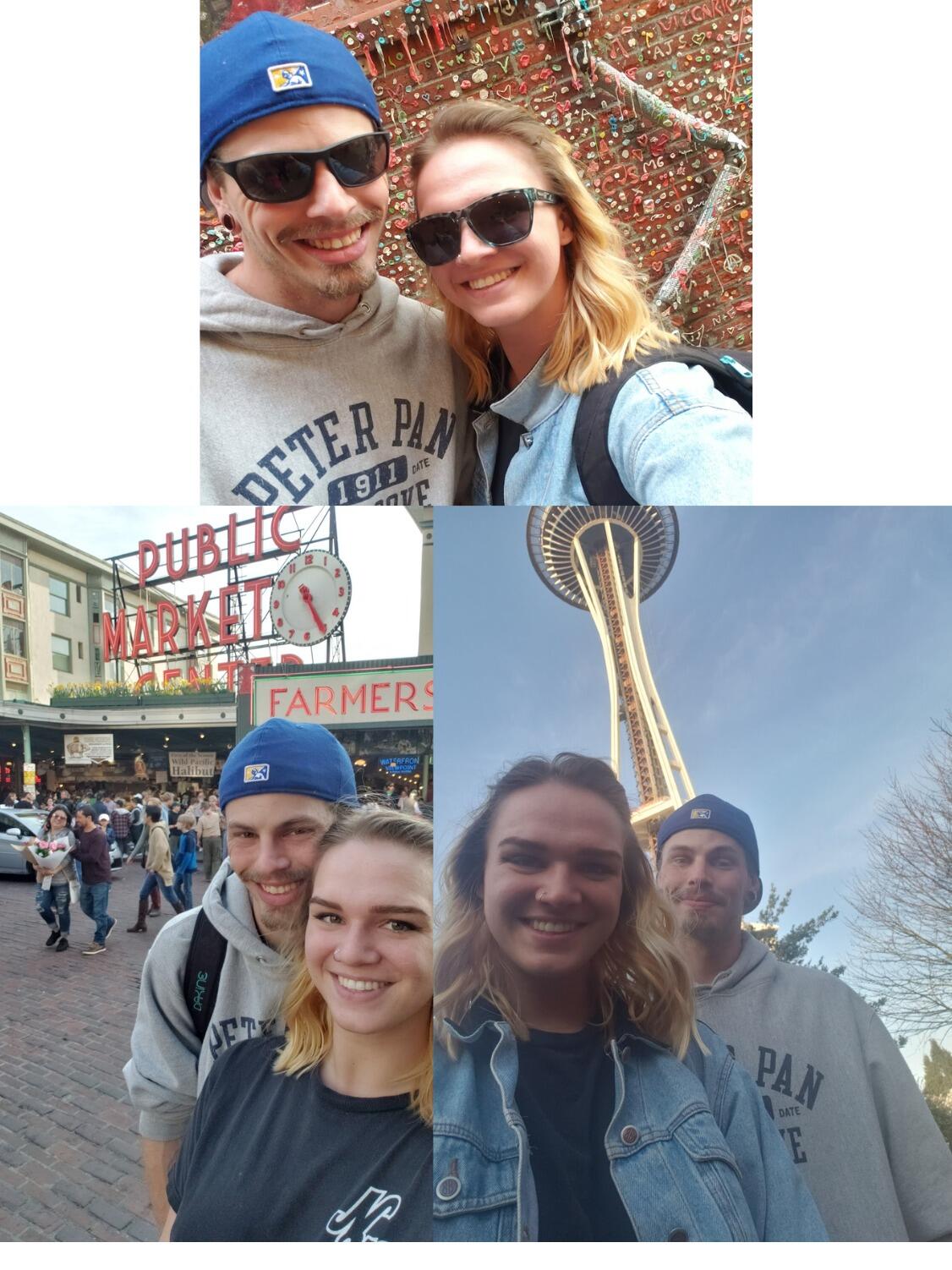 Colton took me to Seattle to be a tourist and show me around on electric bikes! All while newly pregnant, I was super sick but we still had so much fun.