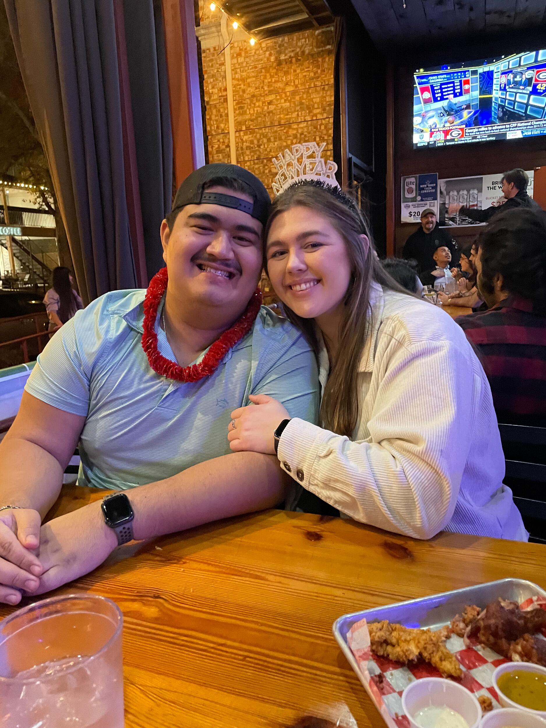 New year's together in our new home, Dallas, Texas 