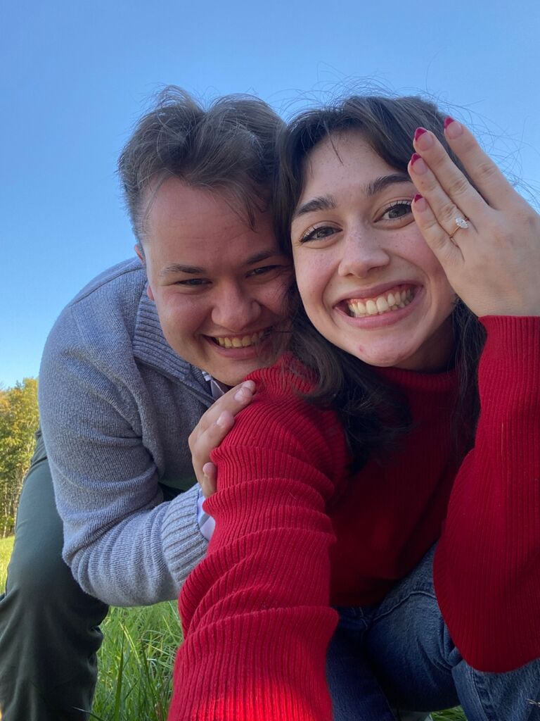 FINALLY engaged! 
