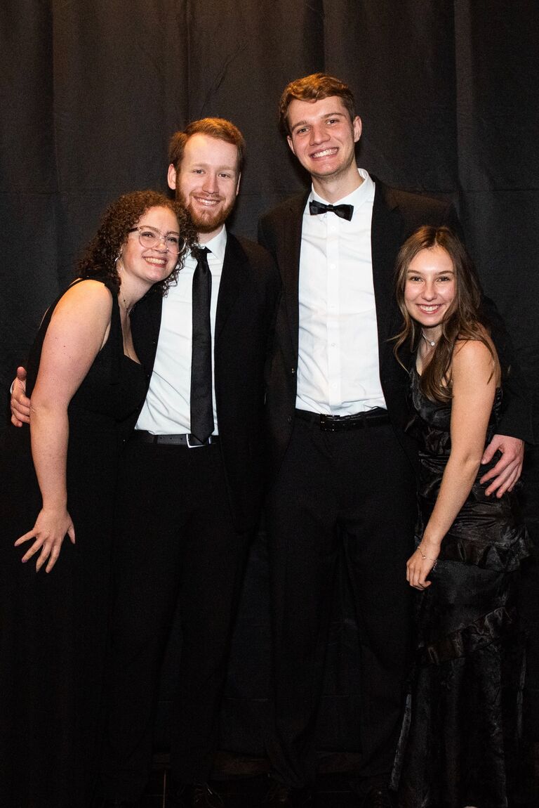 With Kyle and Anna at the Gala. These two have been such great friends to us over the past couple of years. 