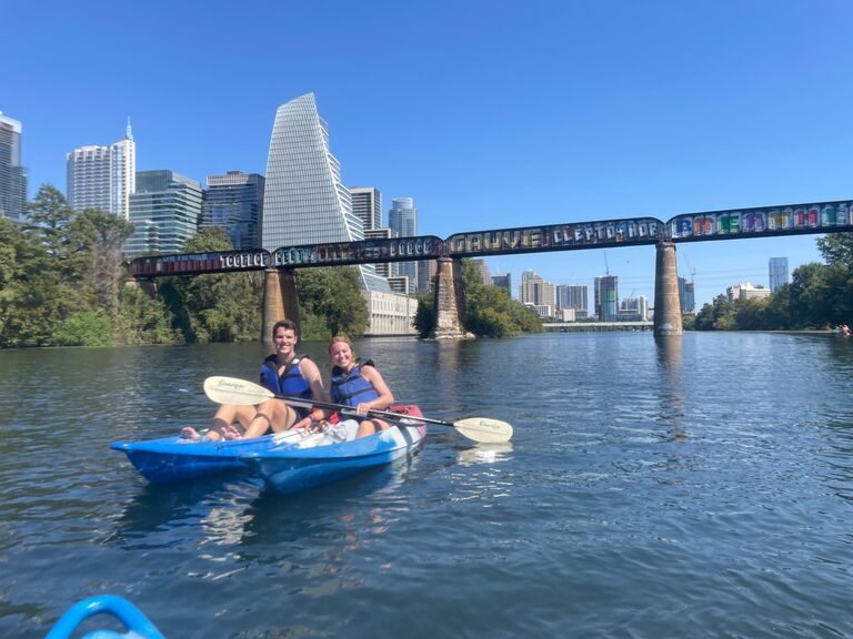This was one of our favorite trips we have taken together! We went out to College Station for the Auburn v.s. Texas A&M football game, but then we got to spend a day in Austin with Charlie! We spent our last day kayaking throughout downtown Austin. 