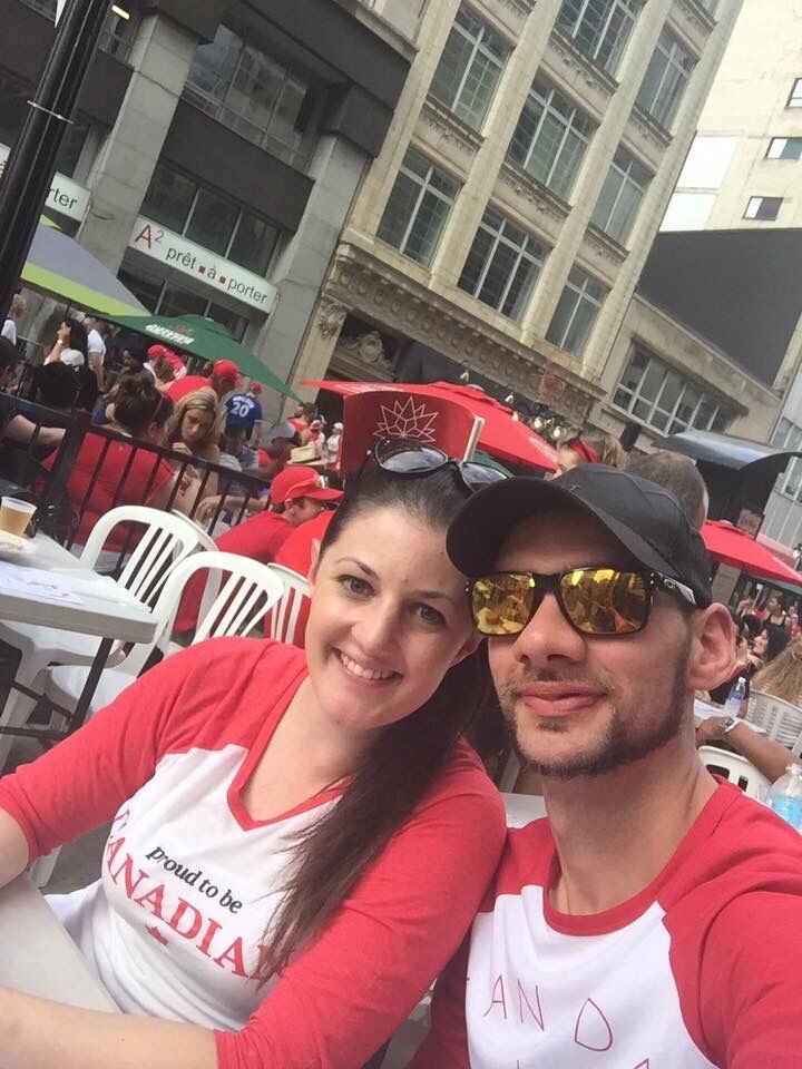 In Ottawa with Tyler's sister for Canada's 150th birthday 